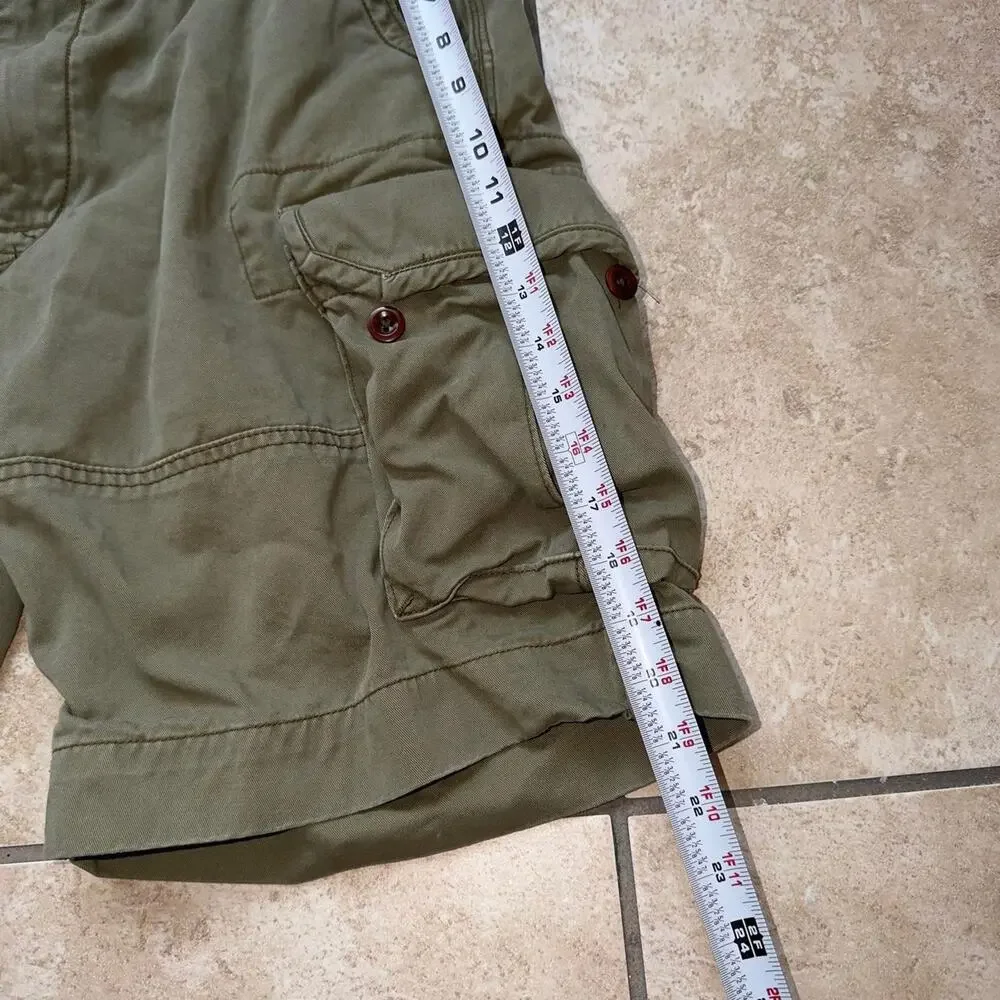 Polo by Ralph Lauren Green Cargo Shorts - Size 34